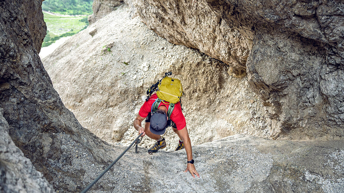 Plecak w góry - Deuter Trail 24 - kolor: czarny